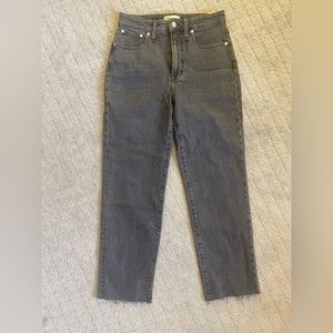 Madewell Curvy Perfect Vintage Straight Jean (Lunar Wash)